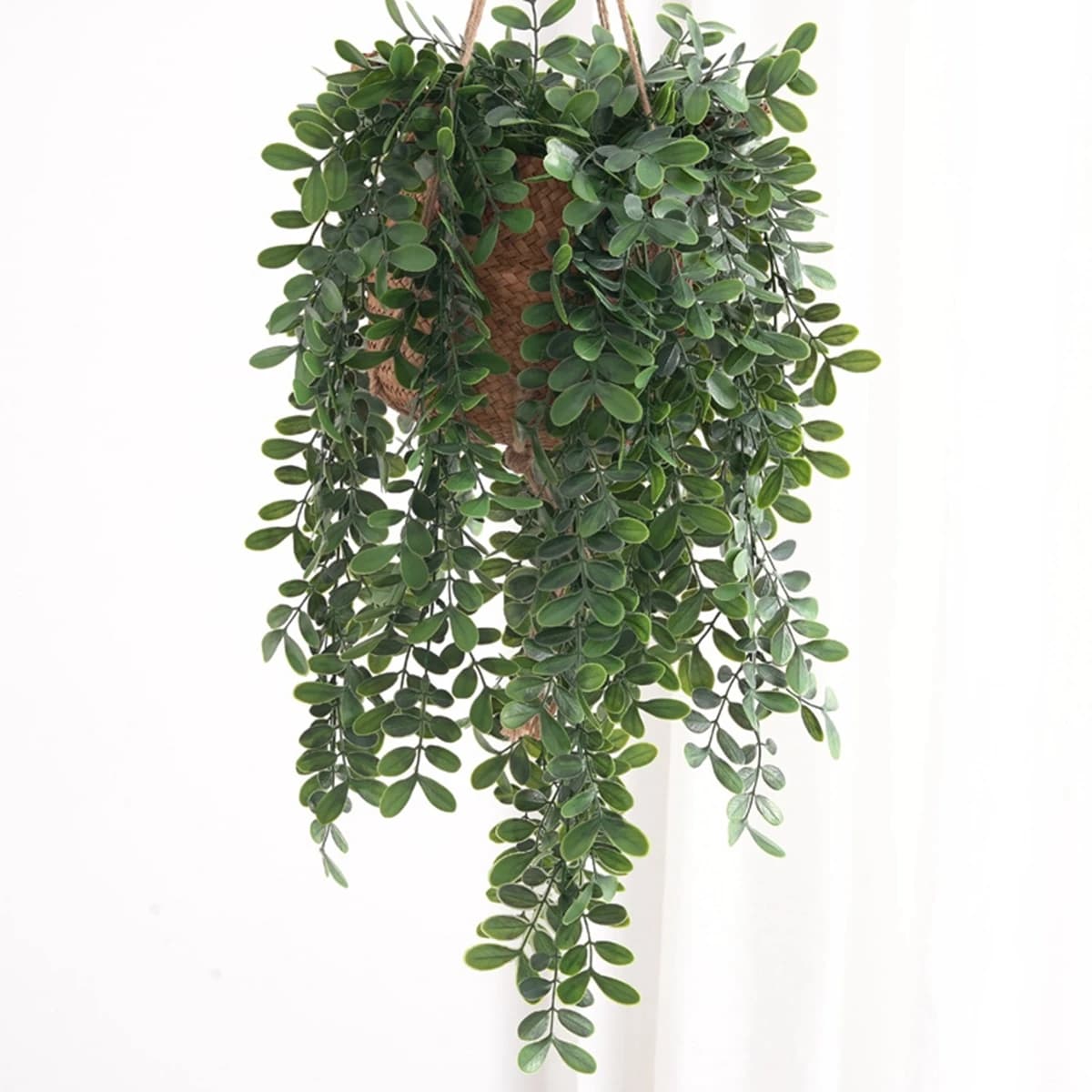 Artificial Plant Plastic Eucalyptu Leaf Festival Tree Wedding Outdoor Yard Festival Home Office Hanging Garden Decora Accessory