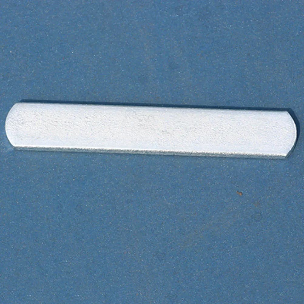 4 Pezzi Piastre in Acciaio Antiruggine da 0,2 kg Ciascuna, Design Arrotondato Senza Bordi Affilati per Gilet Zavorrato, Cinghie per Gambe e Braccia, Allenamento della Forza