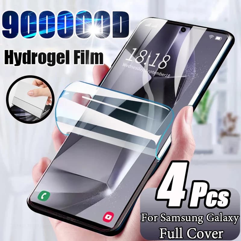 Pellicola idrogel HD per Samsung Galaxy S24 S23 S22 S21 S20 Ultra Plus Protezione schermo Nota 20 10 9 S10 Lite FE A55 A35 A54 A15 5G