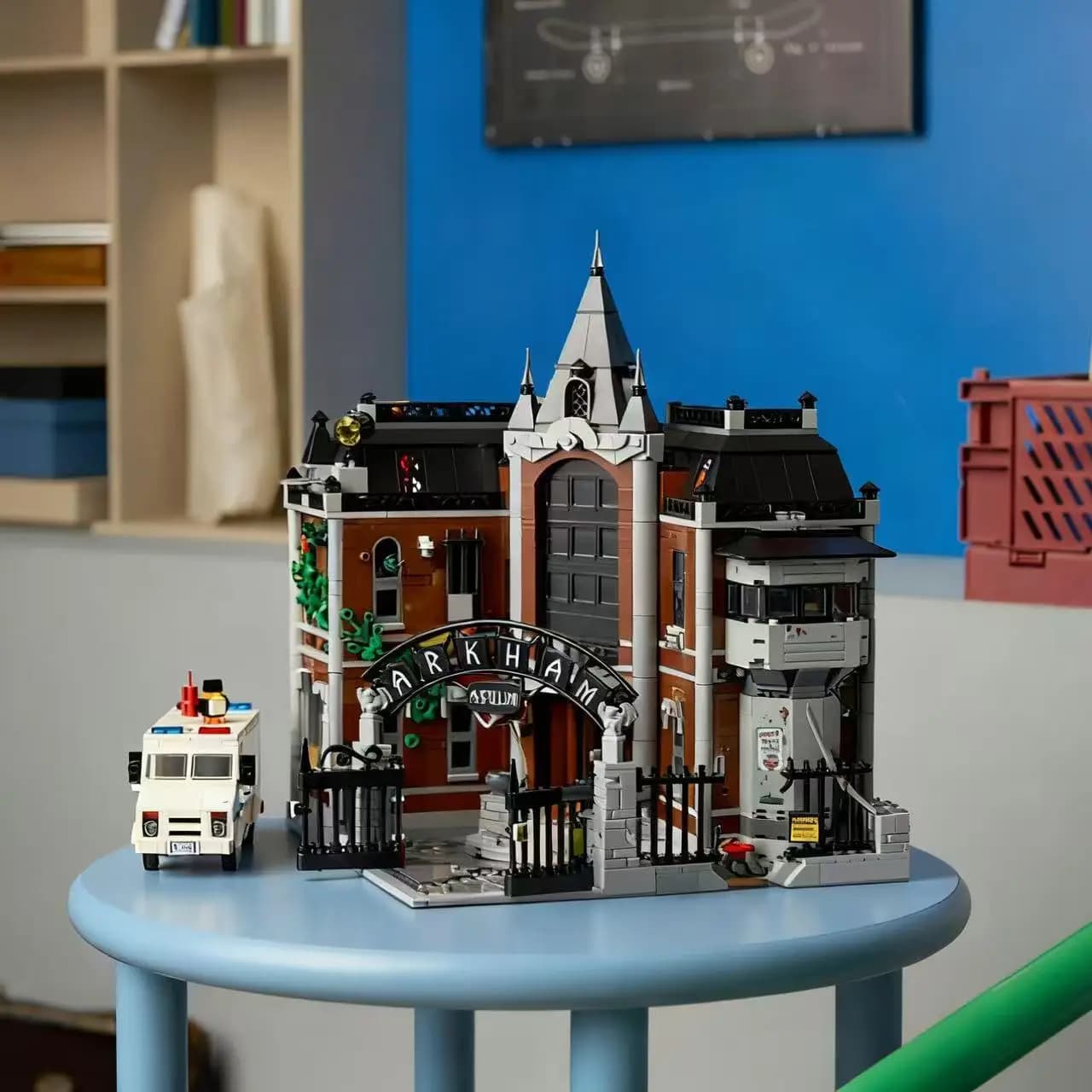 2953 pezzi modulari Arkham modello blocchi di costruzione mattoni architettura ospedaliera assemblato giocattoli creativi fai da te per i regali dei bambini