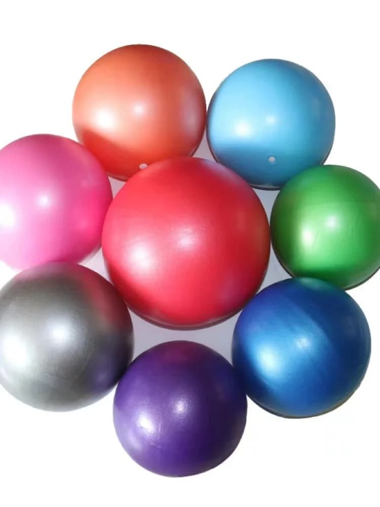 Pilates Yoga Ball Mai Pipe Ball PVC Explosion-proof Matte 25cm Mini Ball Gymnastics Balance Fitness Hip Ball
