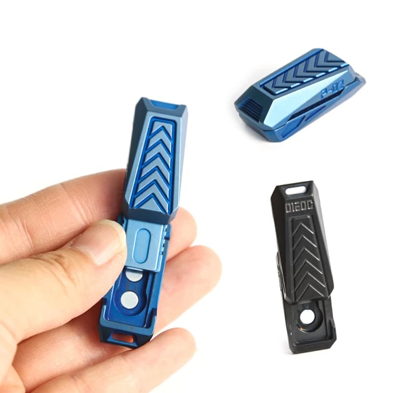 Pod 2.0 Fidget Slider In Acciaio EDC Adulti Push Slider Fidget Giocattoli EDC Sollievo dallo stress Antistress Mano Spinner Autismo Giocattolo sensoriale