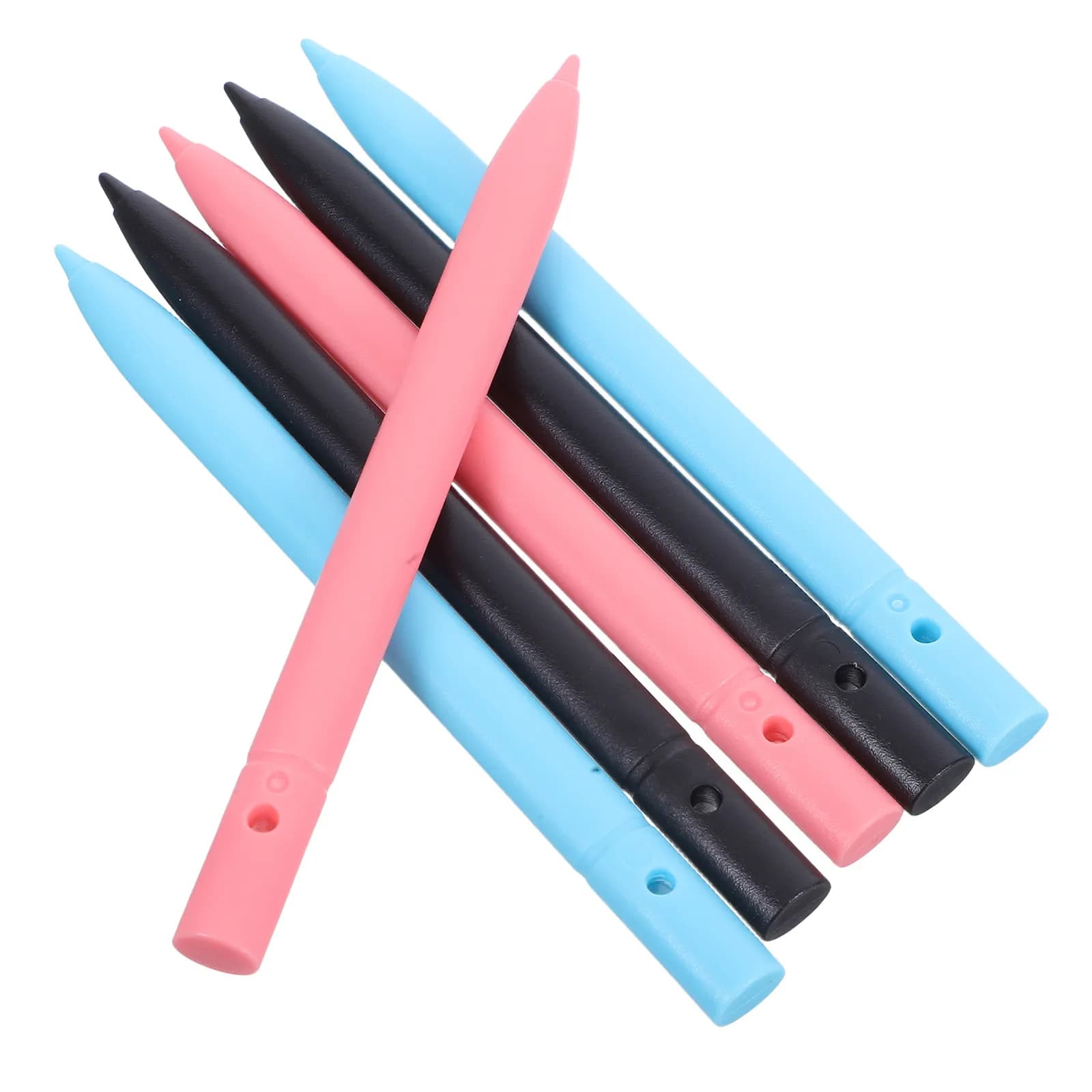 6 pezzi di penna stilo per schermi touch, tablet LCD per scrittura e disegno, penna digitale a punta fine, ricambio con impugnatura comoda