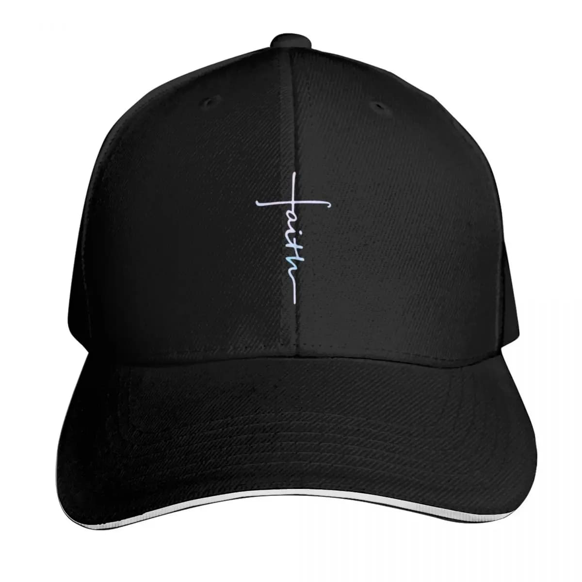 Faith Cross- Pastel purple Baseball Cap Ball Cap hard hat Fashion Beach Sunhat Men's Hats Women's
