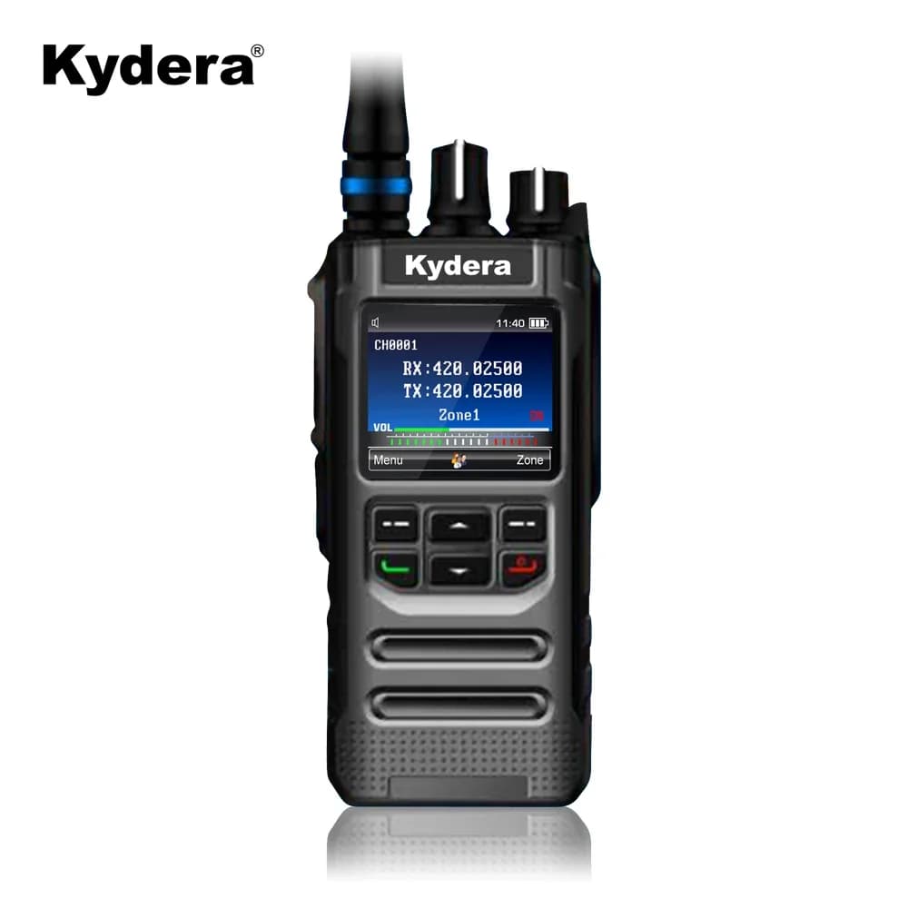 Radio digitale impermeabile di lusso DMR Kydera DR-2020plus portatile IP67 Walkie Talkie DMR Uhf Vhf con GPS