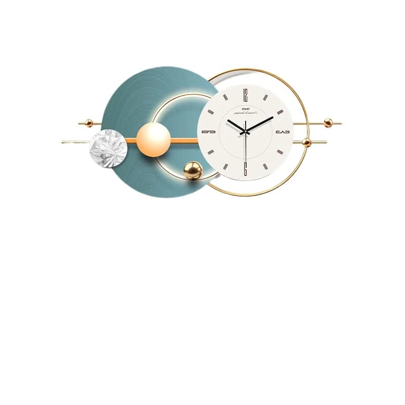 Orologio creativo da soggiorno, moderno, semplice, di lusso, da parete, per casa, ristorante, orologio da appendere.