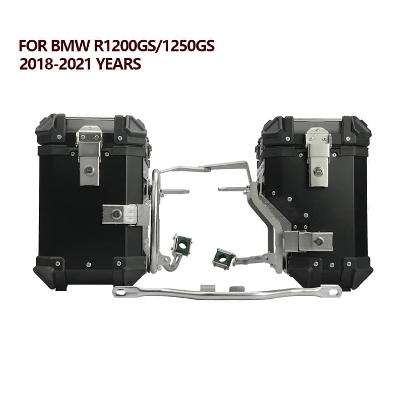 For BMW R1200GS/1250GS Motorcycle Trolley Side Bags Case Top Bags Box Motorcycle Immagation Bag Rear Helmet Case Accessories 2018-20