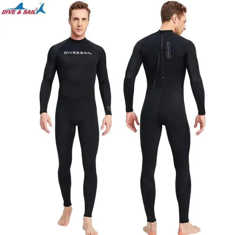 Muta da sub da uomo monopezzo sottile snorkeling surf manica lunga protezione solare meduse costume da bagno ad asciugatura rapida