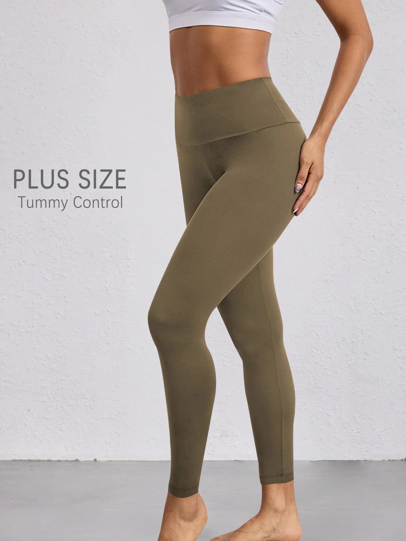 High Waist Yoga Leggings for Women Plus Sizes - Super Soft Design with Running, Training and Relaxing Control