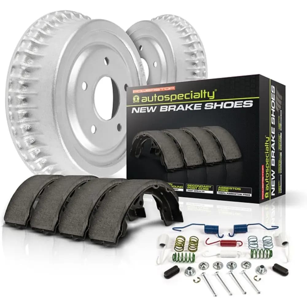 Kit Freni Posteriori di Ricambio Power Stop KOE15299DK Autospecialty - Tamburi Freno OE e Pastiglie Freno Ceic o Dakota 1992-2002 [el Speciic]