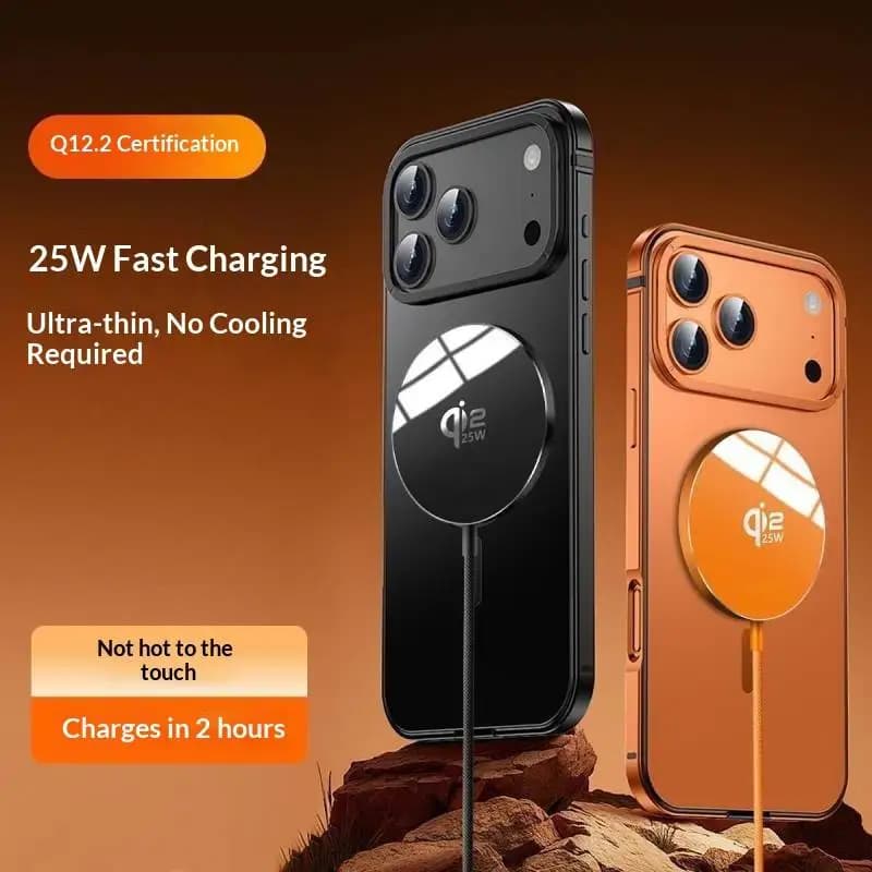 Nuovo caricabatterie magnetico Qi2.2 per ricarica wireless super rapida da 25W per iPhone 17 16 15 14 13 12 Pro Max Samsung S25 S23 S22