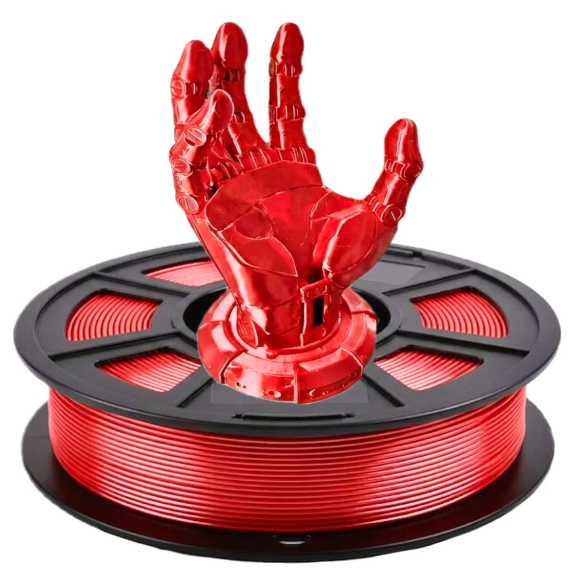 Silk PLA Filament 1.75mm Metal: A 3D printing filament with a silky texture that enhances layer adhesion and delivers a stunning