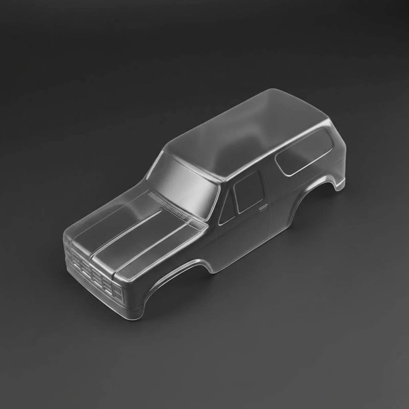 Carrozzeria Trasparente per RC, Verniciabile, Non Verniciata, per Personalizzazione