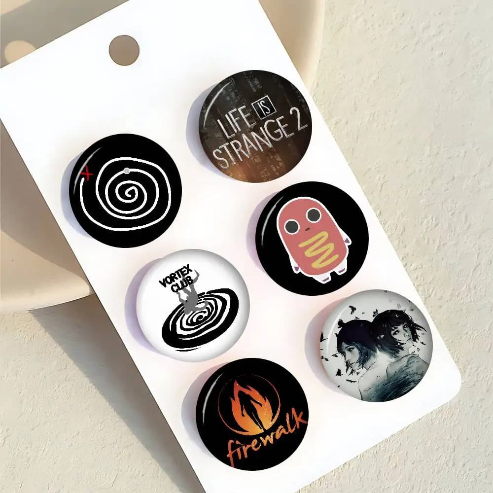 Anime Button Pin Handmade Brooch Clothes Cartoon Badge Backpack Decoration Jewelry Accessories L-Life is Strange Popular Game