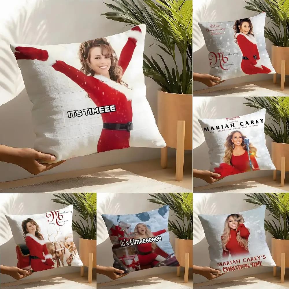 All I Want for Christmas ls You Pillow Case linen pillow case sofa home decor cushion cover cushion cove