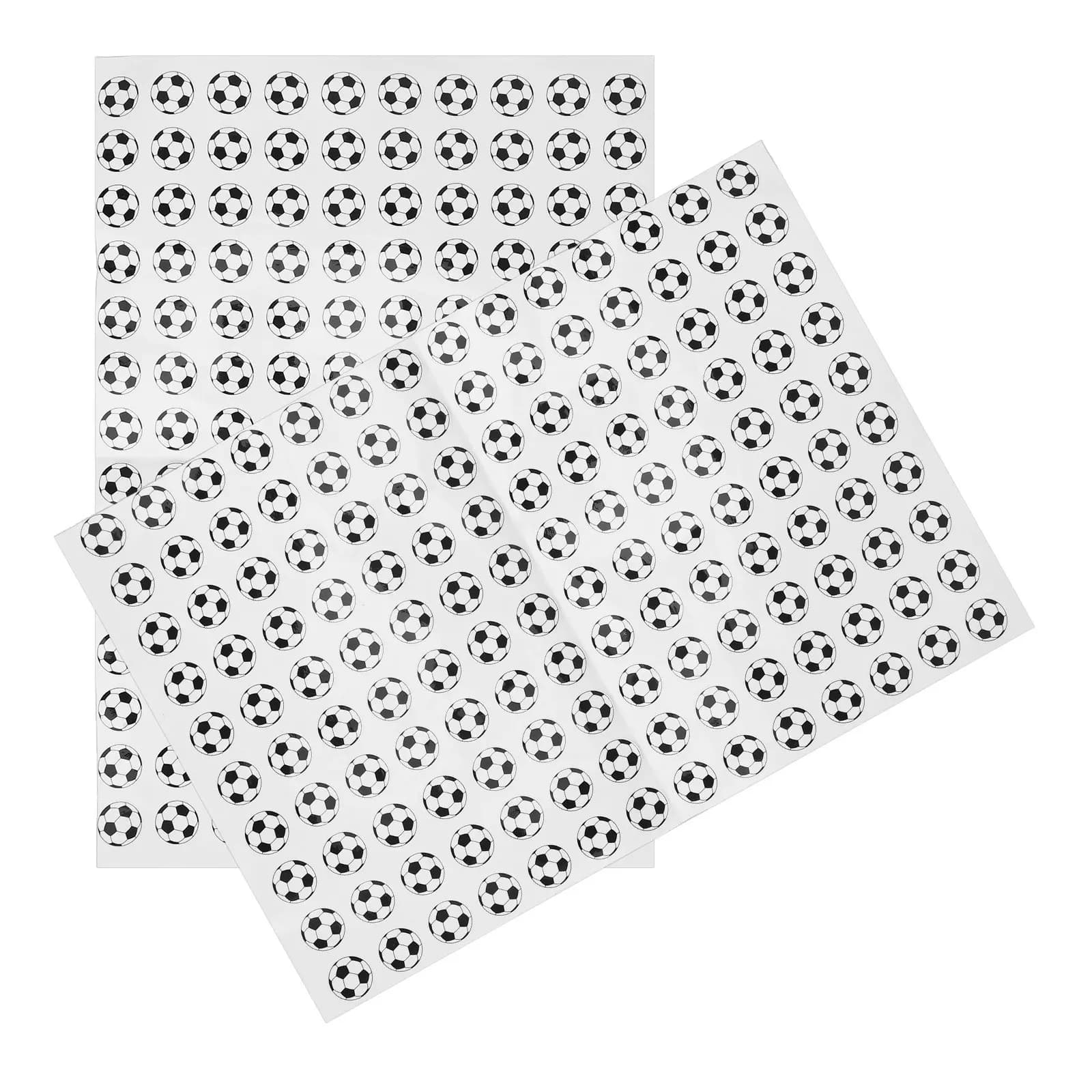 280Pcs Football Stickers Soccer Sealing Decals Adhesive Label Stickers for Laptop Pen Pot Trolley Cases Water Bottle Scrapbook