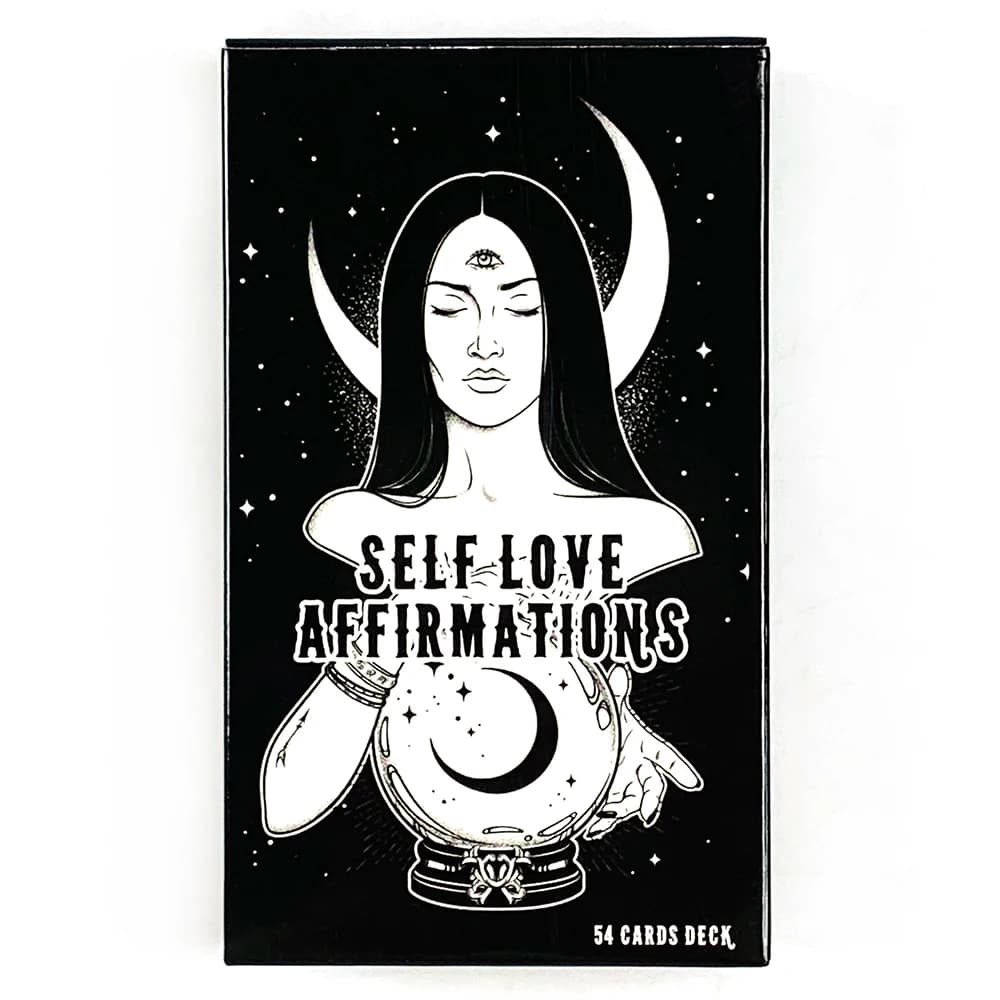 Self Love Affirmations Oracle Cards 54 Positive Affirmation Cards Spiritual Guidance Deck Healing Meditation Divination Cards