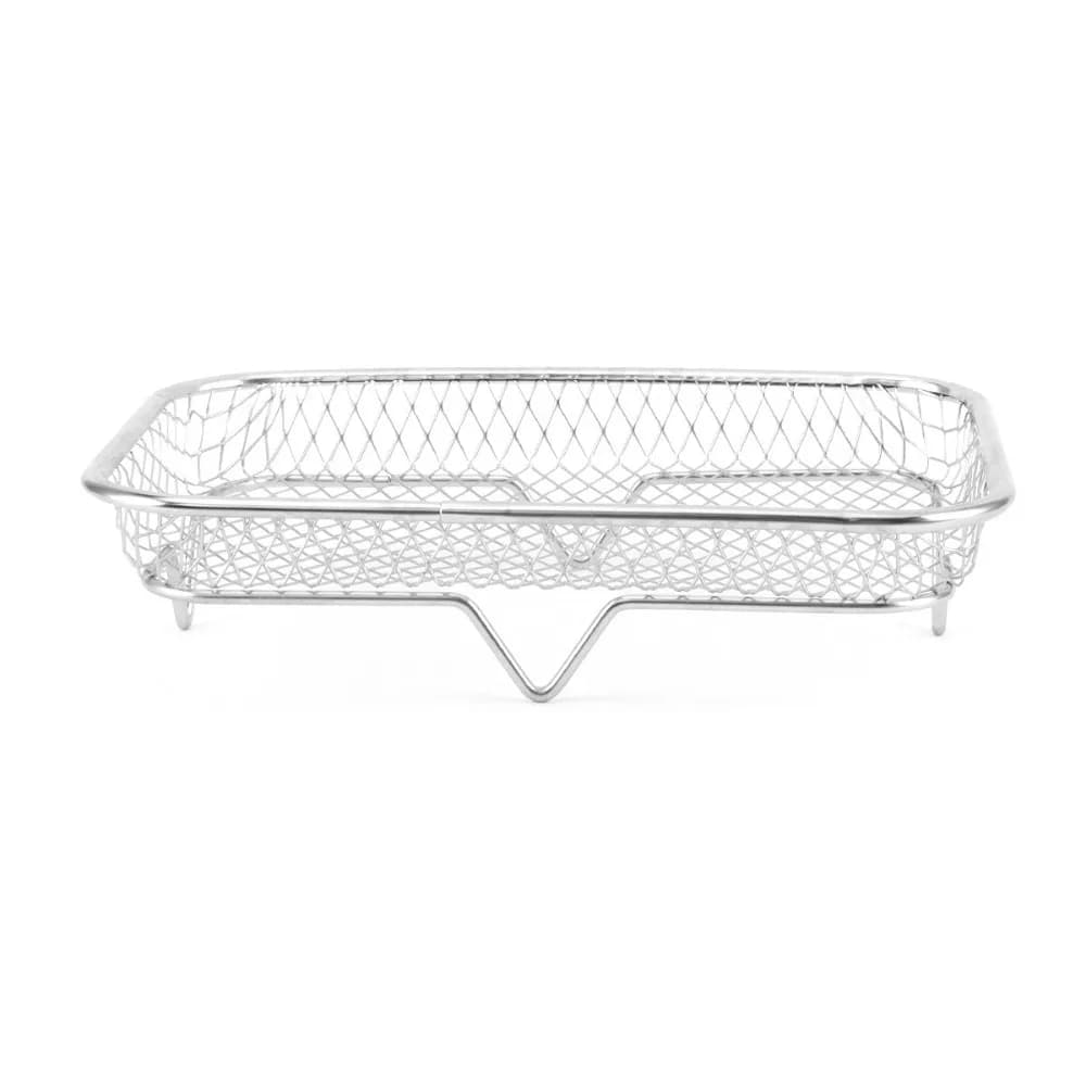 Stainless Steel Air Fryer Rack Multi-functional Rust Prevention Grilling Rack Non-Stick Heat Resistant Baking Rack Oven Safe