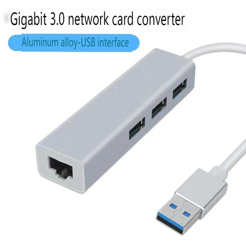 USB C HUB Docking Station Usb3.0 Hub To RJ45 1000Mbps Ethernet Adapter Gigabit Network Card for MacBook Pc Laptop Computer