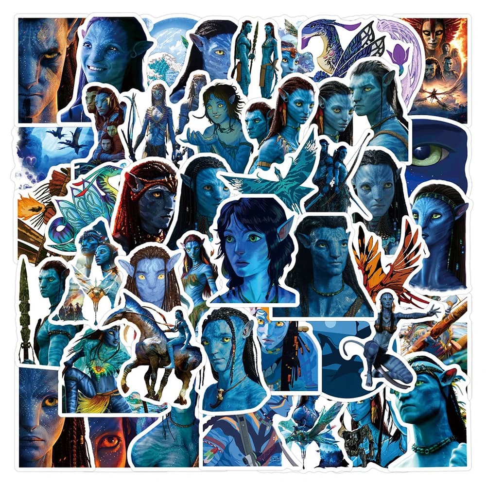 10/30/55 pezzi Avatar del film Disney: Fuoco e Cenere ‌ Adesivi Avatar 3 Decalcomanie dei cartoni animati Impermeabile Telefono fai da te Scrapbook Giocattoli adesivi fantastici