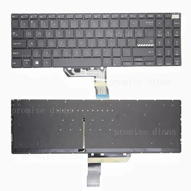 Tastiera M US per ASUS Vivobook 15 K3500P K3500PA K3500PC K3500PH con retroilluminazione