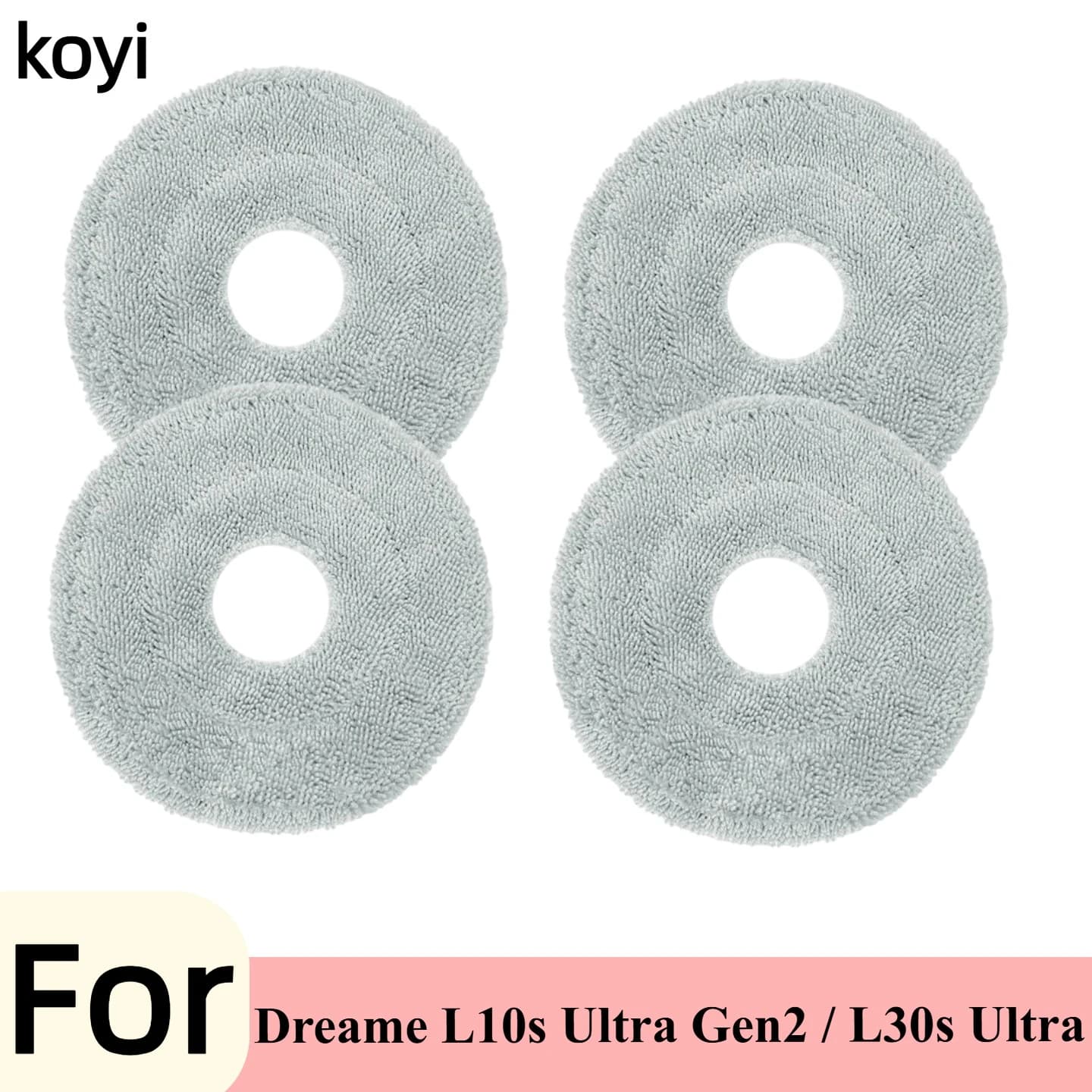 Dreame L10s Ultra Gen2 / L10s Pro Ultra Heat Aspirapolvere Accessori di ricambio Spazzola laterale principale Filtro HEPA Sacchetto per la polvere