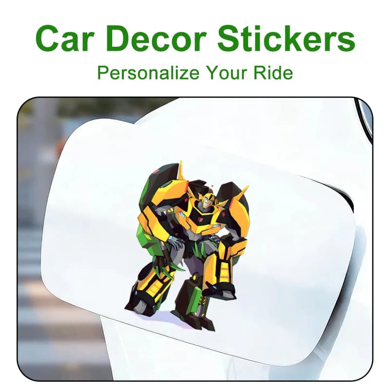 Trendy Transformers Car Sticker Sunproof UV Print For Car Body Rear Window Motorcycle DIY Beautify Scratch Conceal Sticker