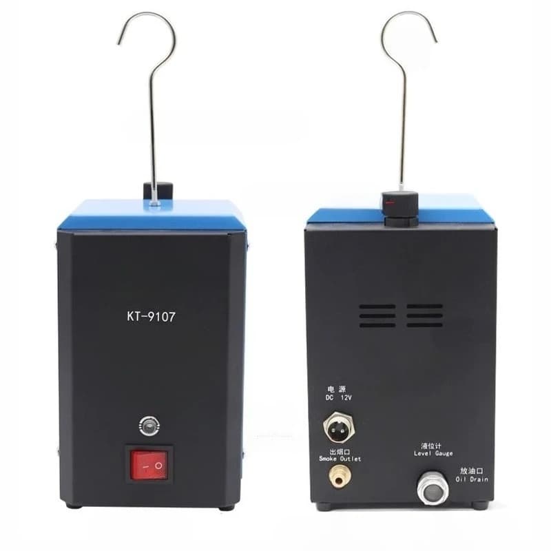12V Car Smoke Leak Detector With Pump EVAP Pipe Leak Locator Smoke Diagnostic Tool