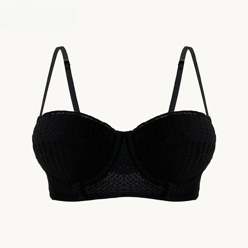 Set di lingerie francese sexy Reggiseno minimizzatore giapponese Mezza tazza senza fili per busto grande Supporto anti-cedimento S-XL Coppa AB Canada MOYISU