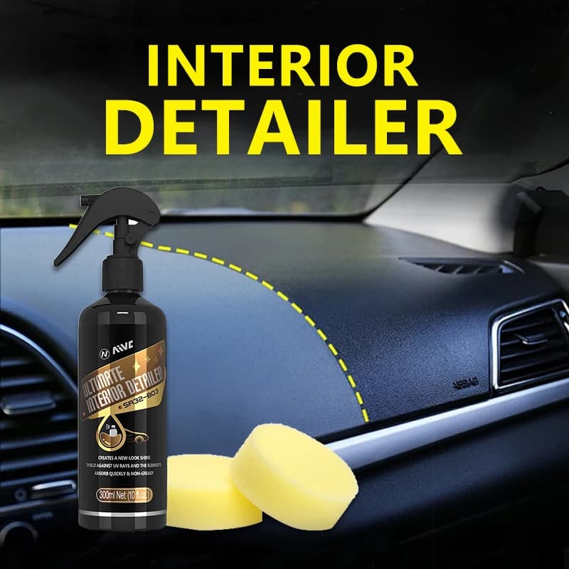 Cera per cruscotto e cera per interni: agente di rivestimento per la ristrutturazione della plastica del cruscotto dell'auto, restauratore e balsamo per sedili specifico per la pelle