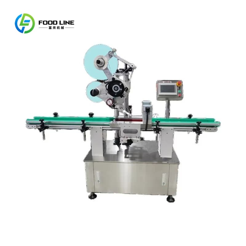 Custom Table Labeling Machine for Labeling Plans, Plastic Box Labeling Equipment, Automatic Labeling Machine