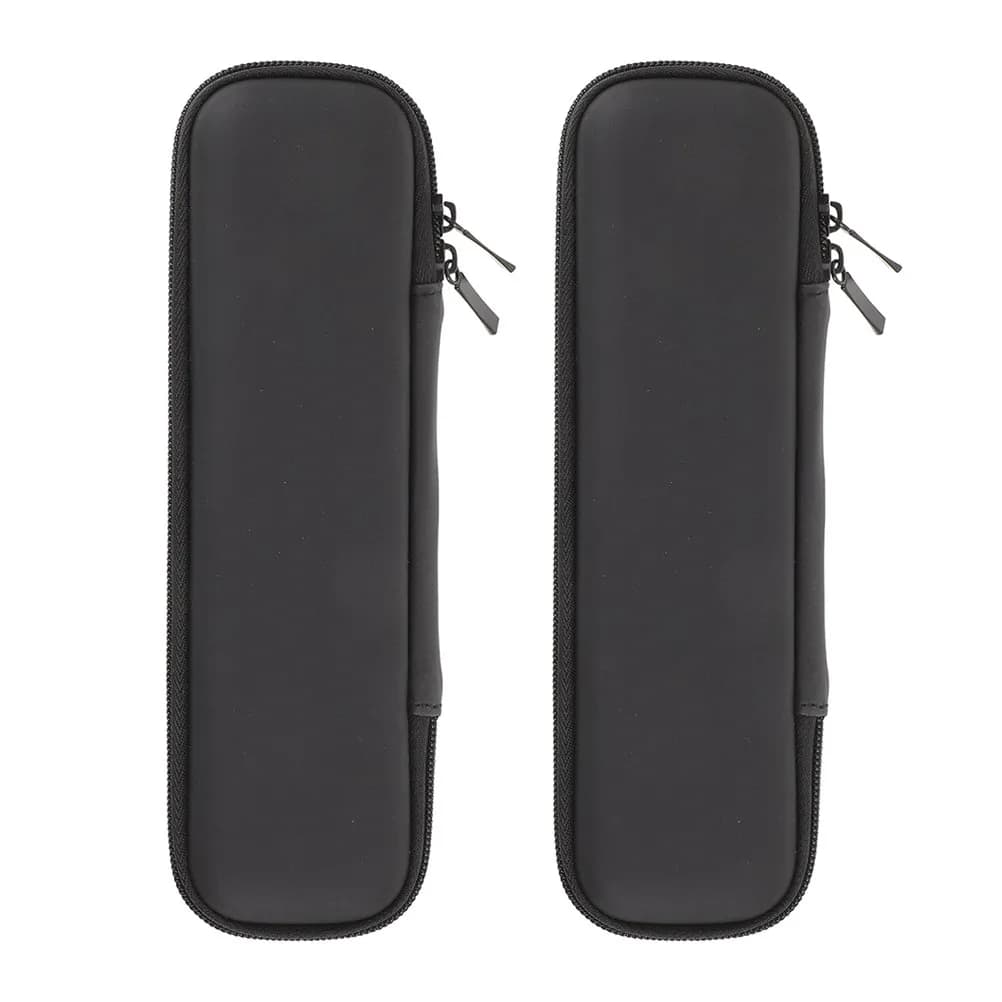 2 Pieces Travel Case for Electric Toothbrush, Protective Container EVA with Net Pocket for Dentifricio