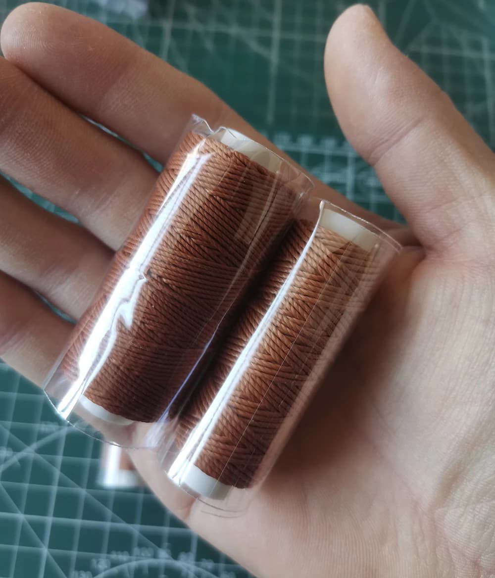 Modellismo di navi Accessori per hobby Vela antica Corde professionali Corda marrone Raccordi per scale Fai da te 1 rotolo
