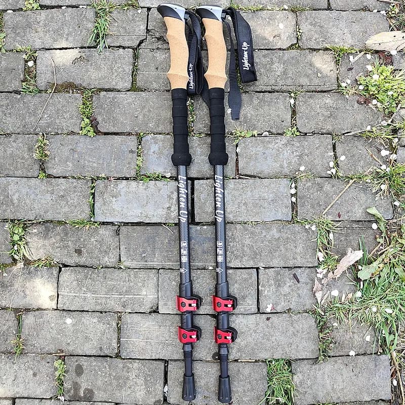 2-piece ultralight trekking poles Trekking poles Trekking poles Carbon fiber folding walking poles Nodic