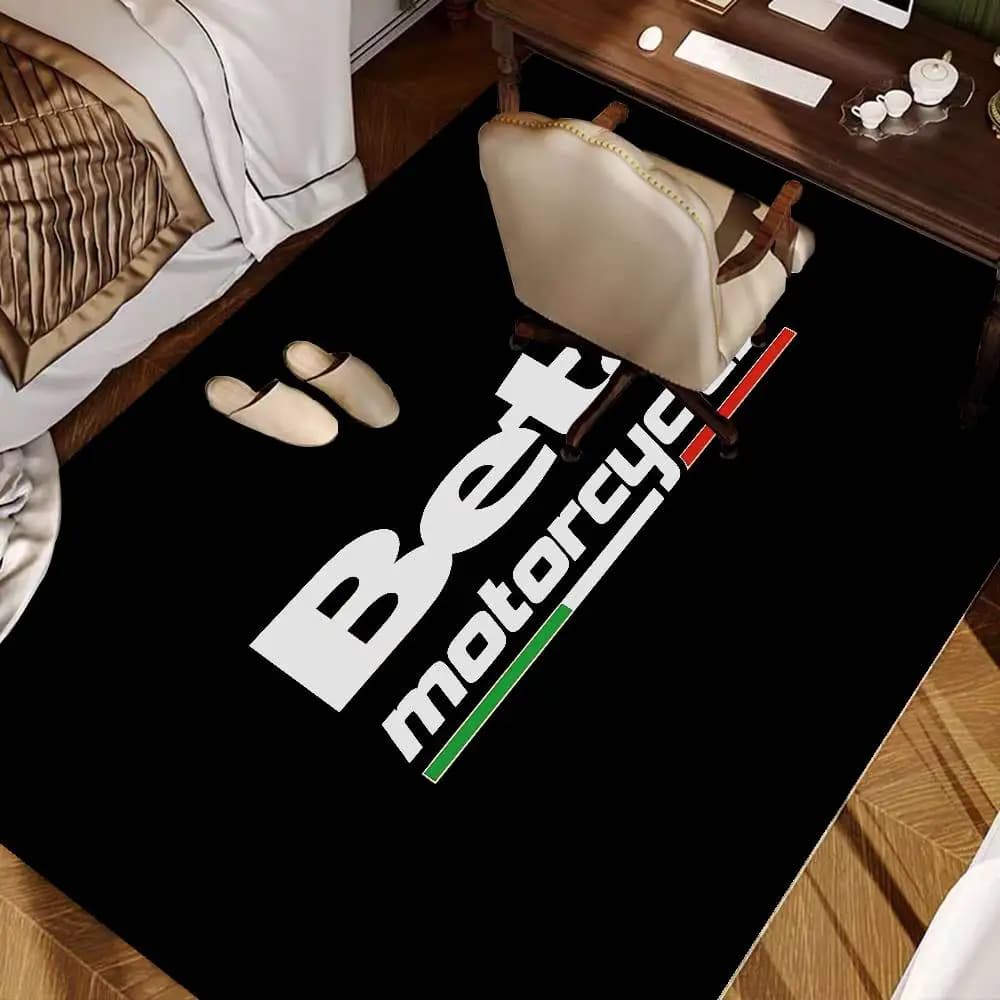 Tappetino da Bagno B-Beta Racing Antiscivolo Assorbente a Striscia Lunga Tappeto per Camera da Letto Zerbino di Benvenuto