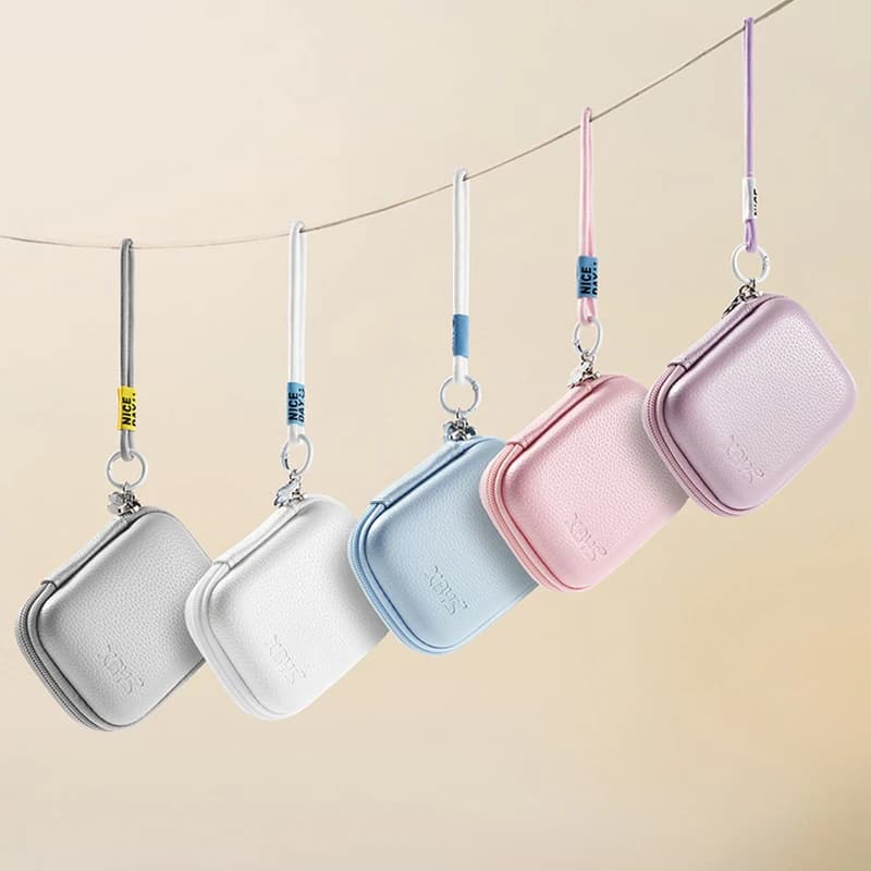 Storage Collection Bag Case Hard Shell Organizer Case for Earphone Laptop Charger Hard Dish USB Flash Cable Electronic Device
