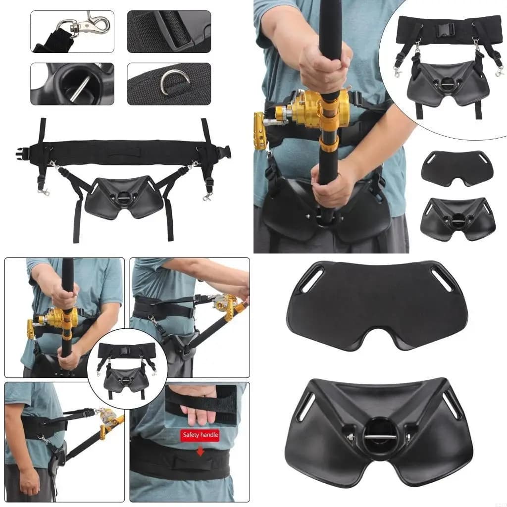 Cintura per canna da pesca Accessorio per attrezzatura da pesca Porta canna da pesca Cintura da pesca Porta canna Supporto per