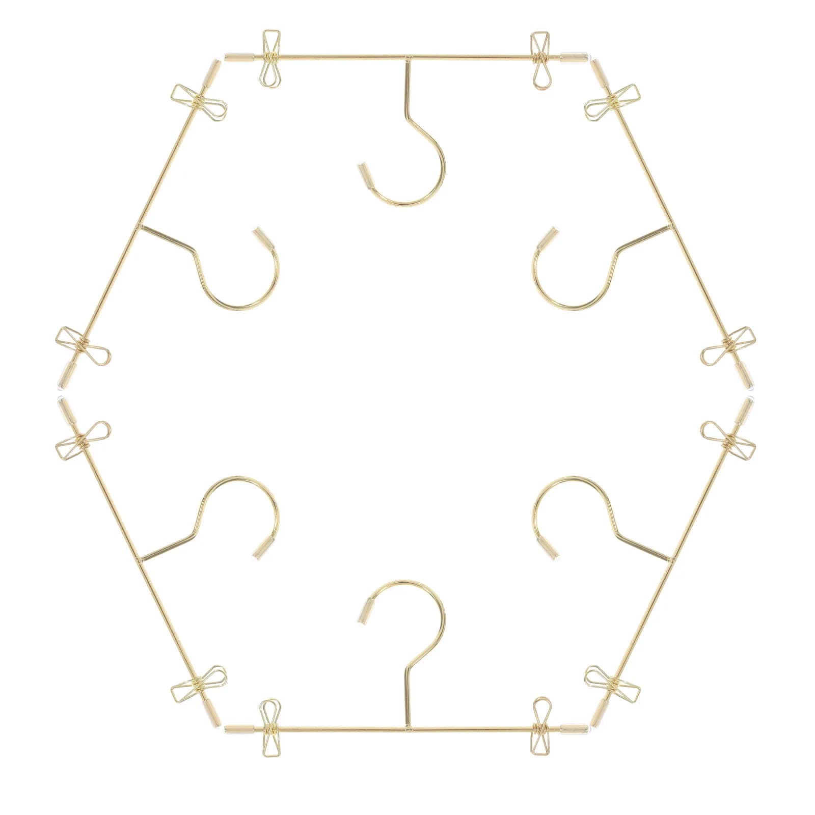 Set di 6 Mini Appendiabiti, Porta Abiti Compatto, Espositore per Guardaroba, Pratico Organizzatore per Vestiti