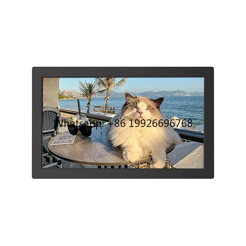 15.6'' Smart Digital Cloud Photo Frame with Touch Screen and Wifi Multi-Format Video Playback Private Model