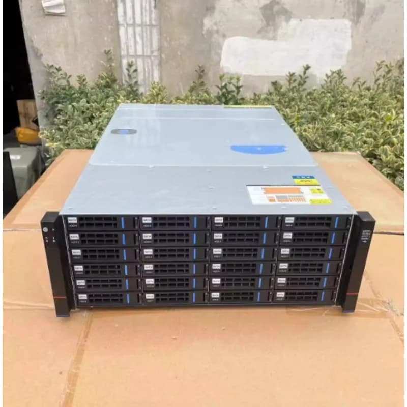 Chassis NAS 4U Tipo Rack per 24/36 Dischi, Espansore di Archiviazione Cloud Multi-Hard Disk con Hot-Swap 12GB