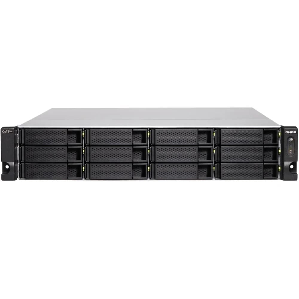 Sistema di archiviazione professionale basato su ZFS da 10 GbE economico ad alte prestazioni Rack 2U QNAP TS-h1886XU-RP Archiviazione server NAS R2