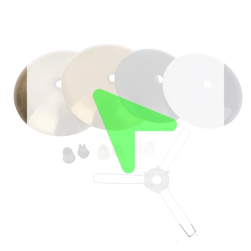 Set di accessori per lampada a sospensione Flying Saucer Arc Cover Tray: tre forcelle, molla di fissaggio + testa di tensione