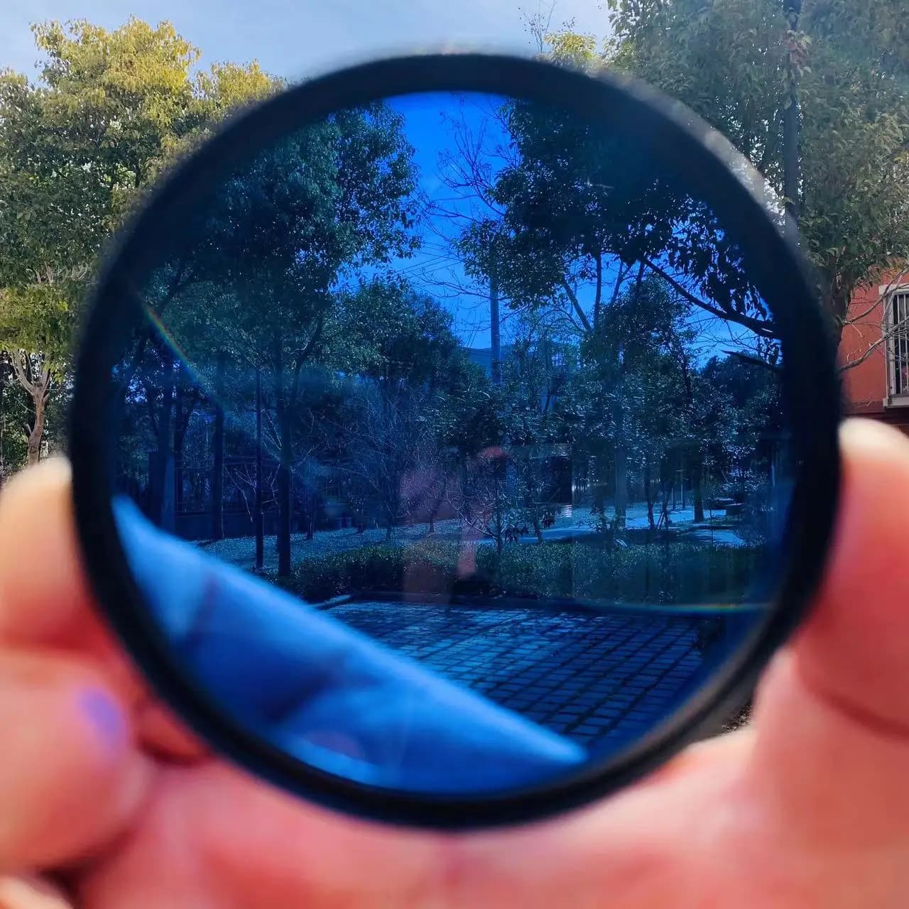 4 pezzi dimensioni 67mm 2 pezzi 72mm con anello in metallo IR Chrome Filter Glass