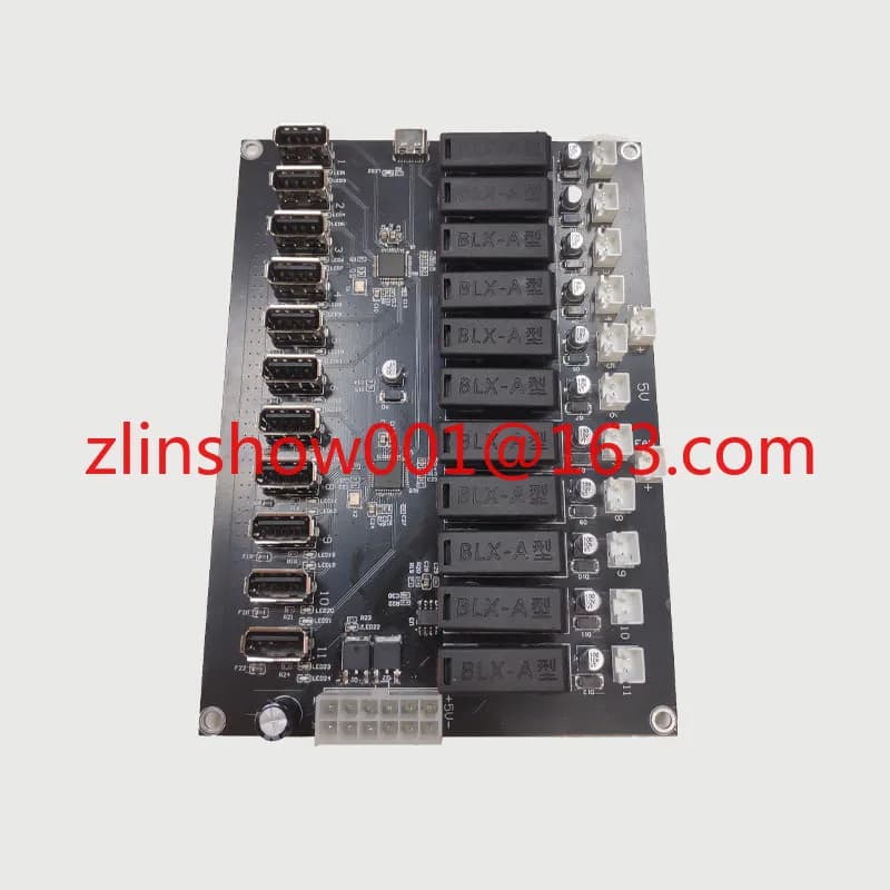 Hub USB a 11 porte Telaio di controllo di gruppo Circuito PCBA Scheda madre linea hub trasmissione dati