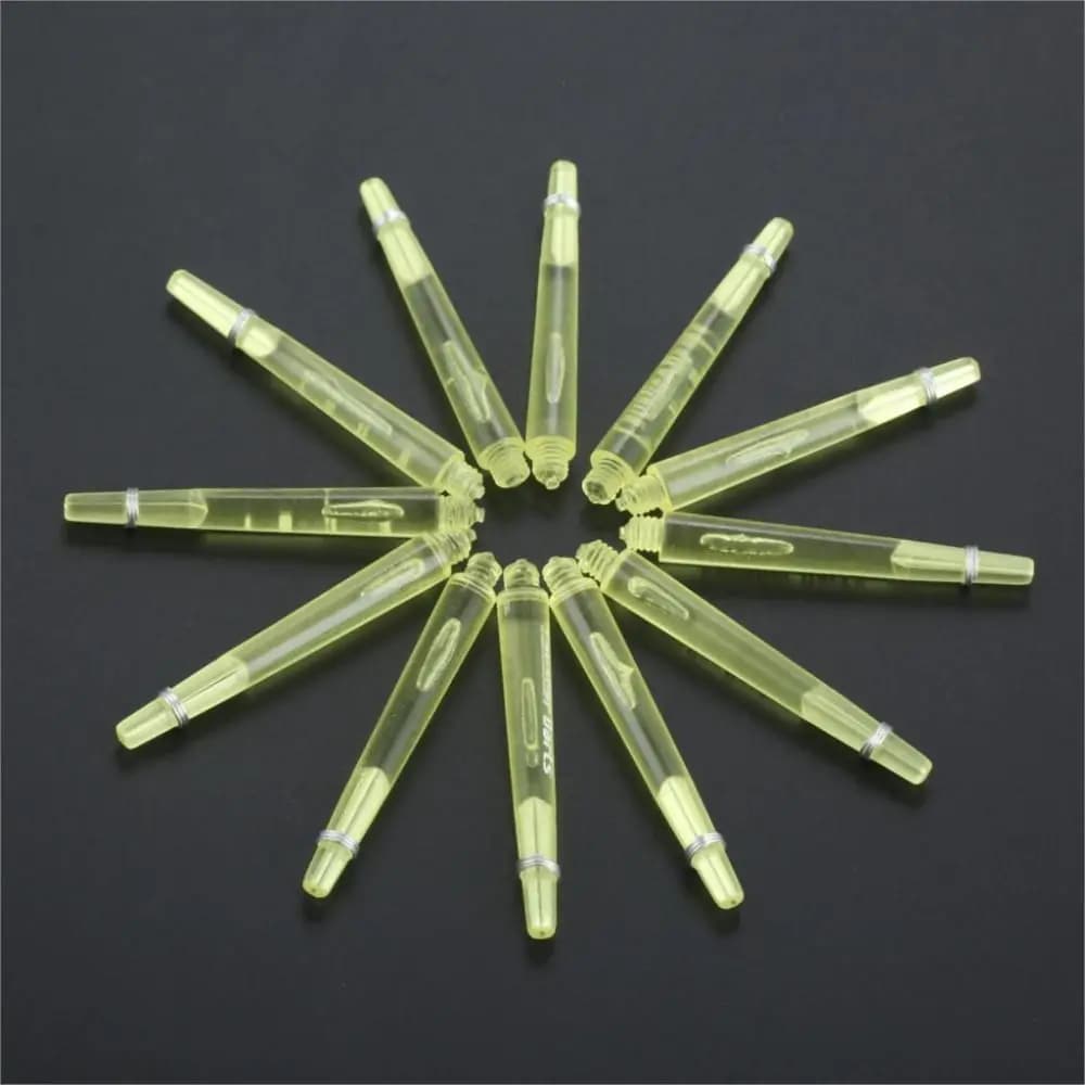 Transparent Tip Replacement 45mm/35mm Transparent Dart Stems 4.5mm Screw Thread Darts Shafts with Stainless Steel O Ring