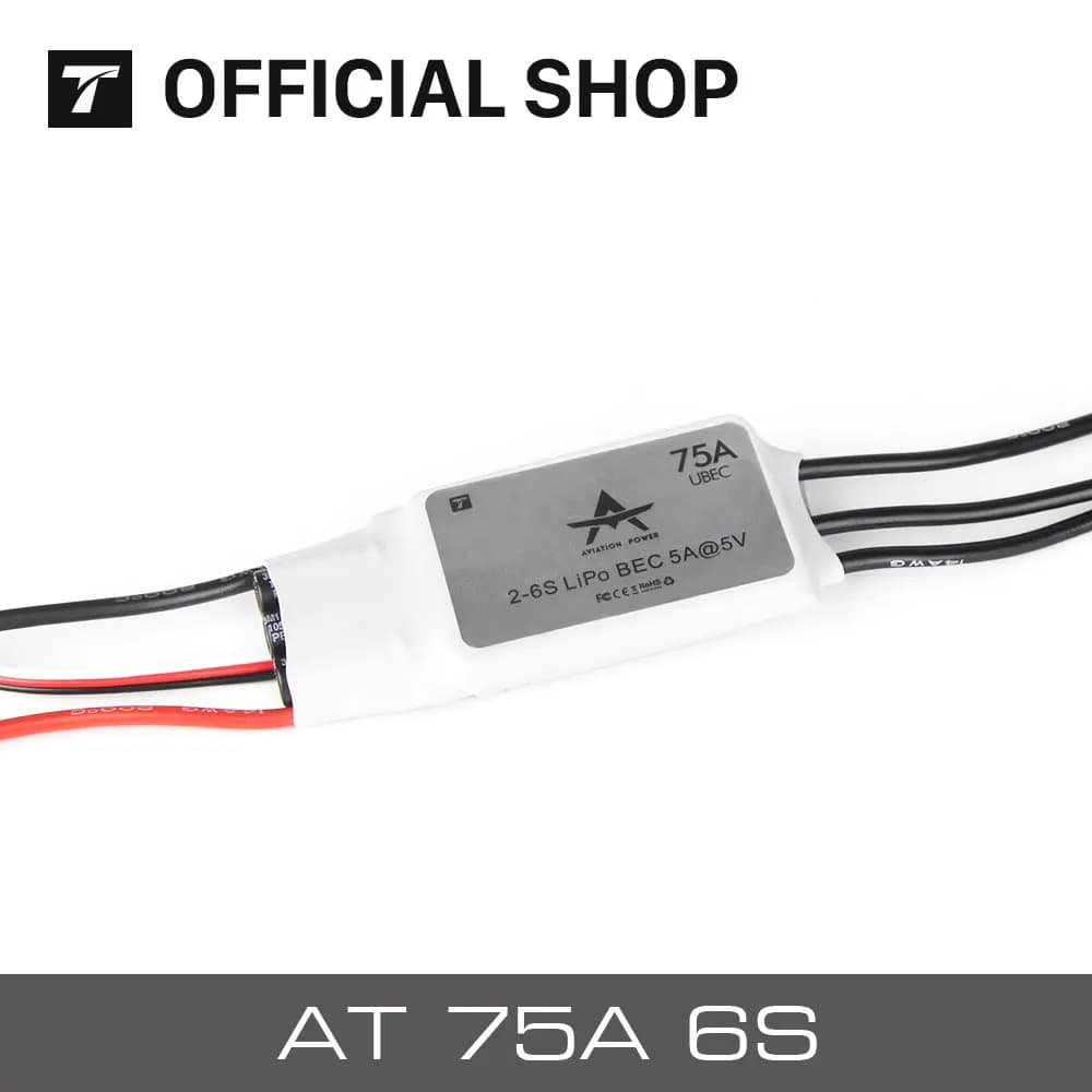 T-MOTOR AT Electronic Speed Controller ESC a 12A 20A AT30A 40A AT55A AT75A AT115A per aereo radiocomandato