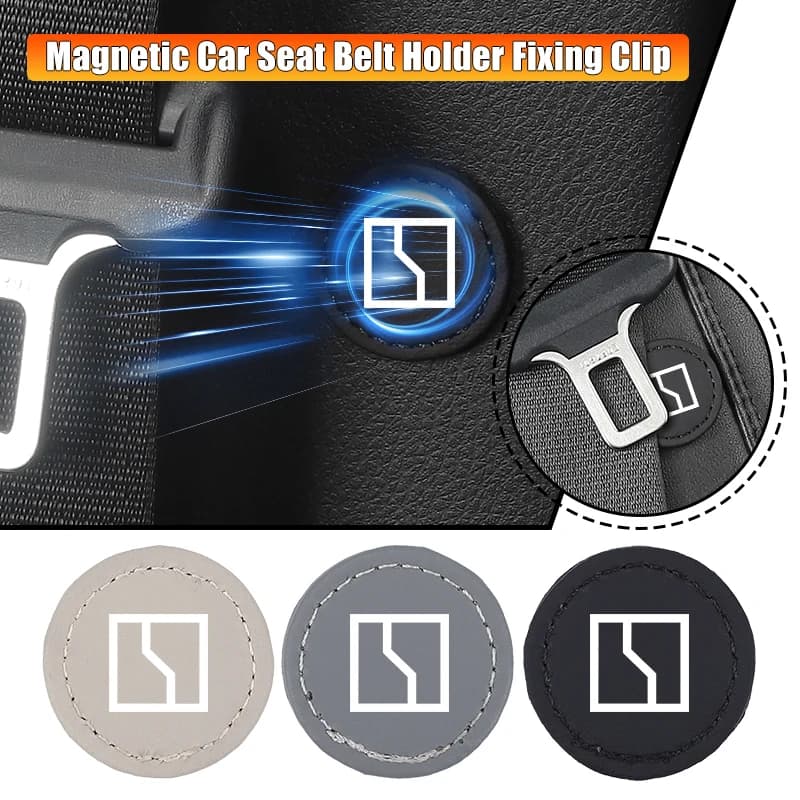 Magnetic Car Seat Belt Limiter Stopper Stabilizer Accessories For Zeekr X 7X Krypton MIX 009 007 001 007 009 2022 2023 2024