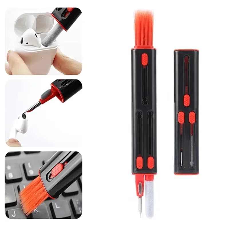 Multifunction Cleaner Kit Cleaning Pen Computer Keyboard Brush Bluetooth Earphones Case Cleaning Tools For Airpods Pro Laptop PC