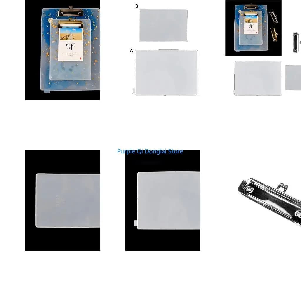 L21E Vertical File Folder Silicone Resin Mold Holder Tray Epoxy Casting