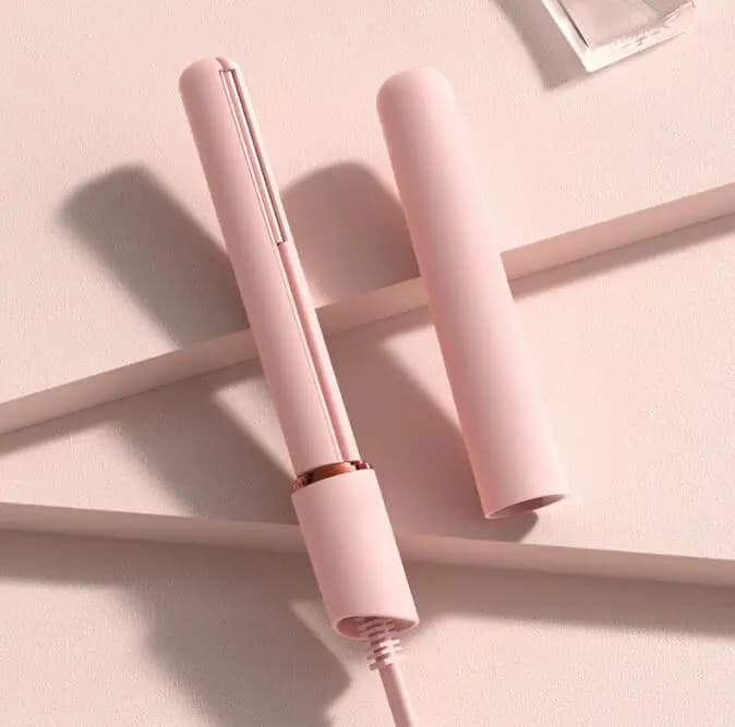 mini usb cordless hair straightener Tools Flat Iron Beard Straightener Styling Tools Rechargeable Splint Hai